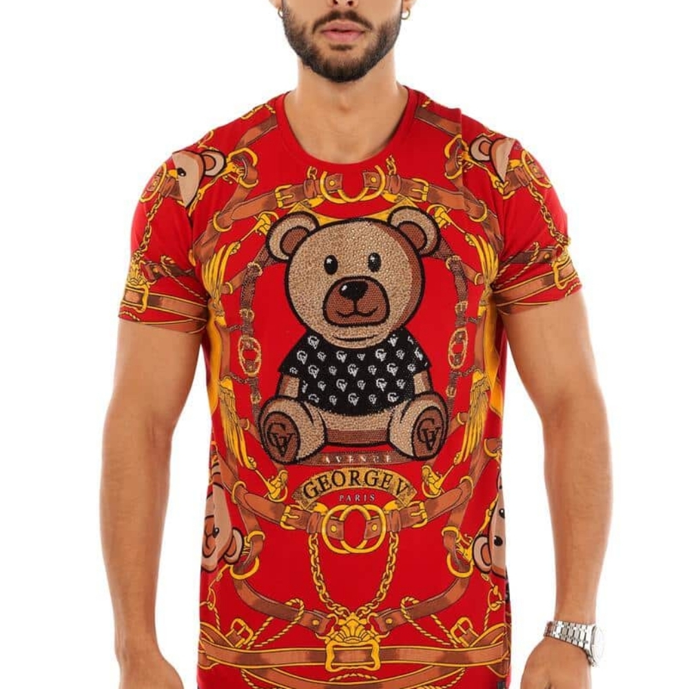 George v shirts all crystals